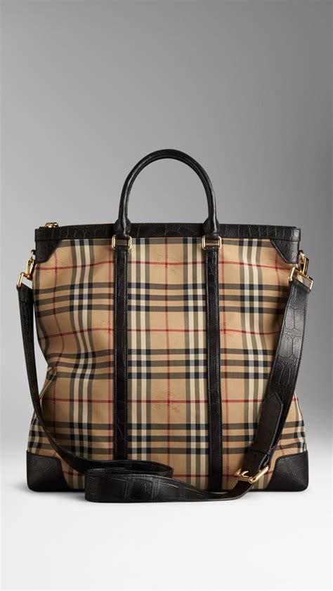 burberry tote bag with zipper|Burberry tote bag outlet.